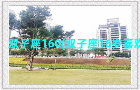 双子座160(双子座16岁喜欢什么礼物)