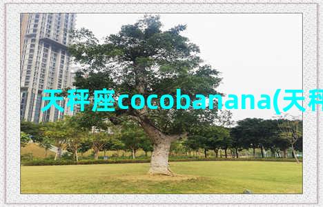 天秤座cocobanana(天秤座怎么读)