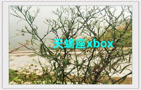 天蝎座xbox