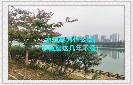 水瓶座为什么顺(水瓶座这几年不顺)