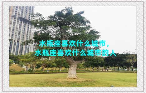 水瓶座喜欢什么城市，水瓶座喜欢什么城市的人